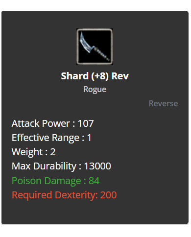 SHARD REB 8 